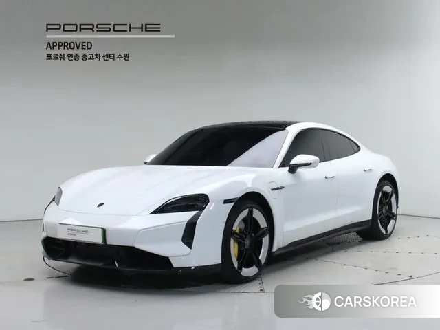 Porsche Taycan 2025 Белый из Кореи