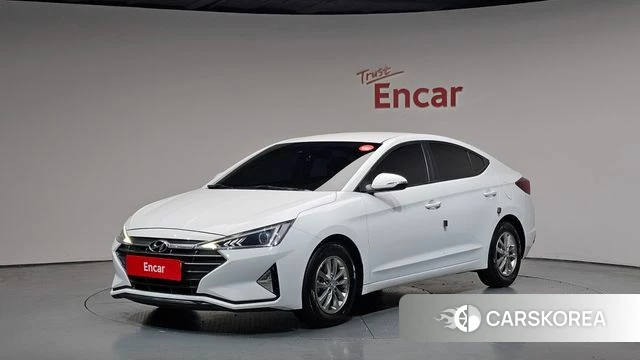 Hyundai The New Avante AD 2019 Белый из Кореи