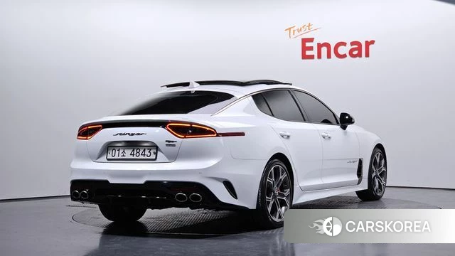 Kia Stinger 2018 Белый из Кореи