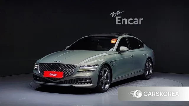 Genesis G80 (RG3) 2021 Зеленый из Кореи