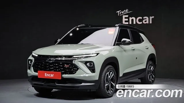 Chevrolet (GM Daewoo) The New Trail Blazer 2023 Светло-зеленый из Кореи