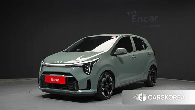 Kia The New Morning (JA) 2023 Темно-зеленый из Кореи