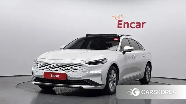 Kia K8 2021 Белый из Кореи