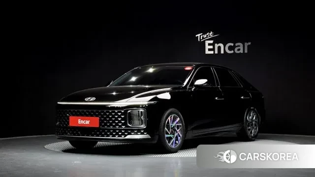 Hyundai Grandeur (GN7) 2023 Черный из Кореи