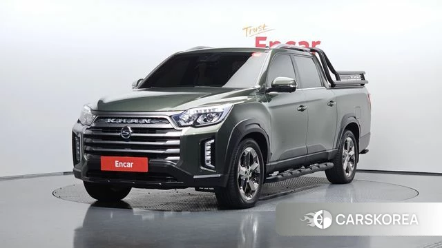 Ssangyong The New Rexton Sports Cannes 2022 Зеленый из Кореи