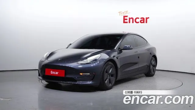 Tesla Model 3 2022 Серый из Кореи