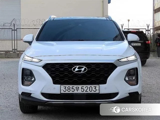 Hyundai Santa Fe TM 2018 Белый из Кореи
