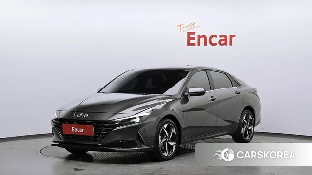 Hyundai Avante (CN7) 2021 Серый из Кореи