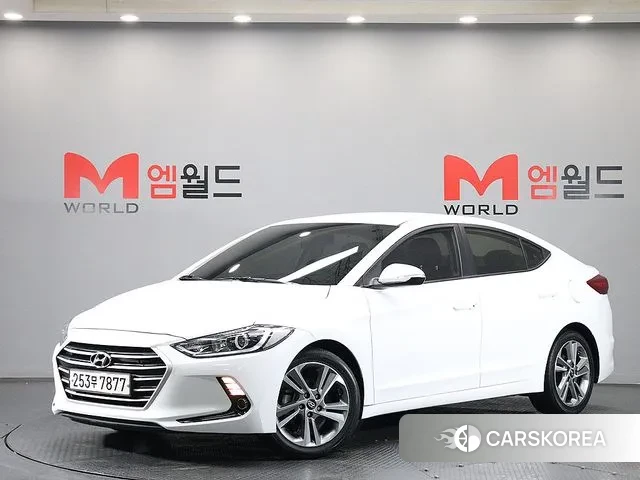 Hyundai Avante AD 2018 Белый из Кореи