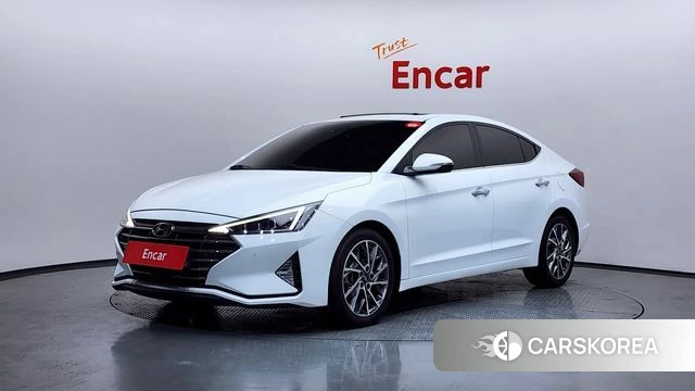 Hyundai The New Avante AD 2019 Белый из Кореи