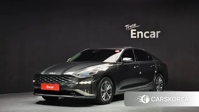 Kia K8 Hybrid 2023 Серый из Кореи