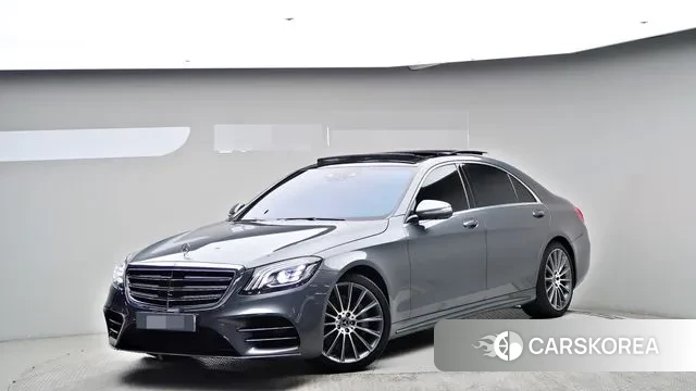 Mercedes-Benz S-Class W222 2018 Серый из Кореи