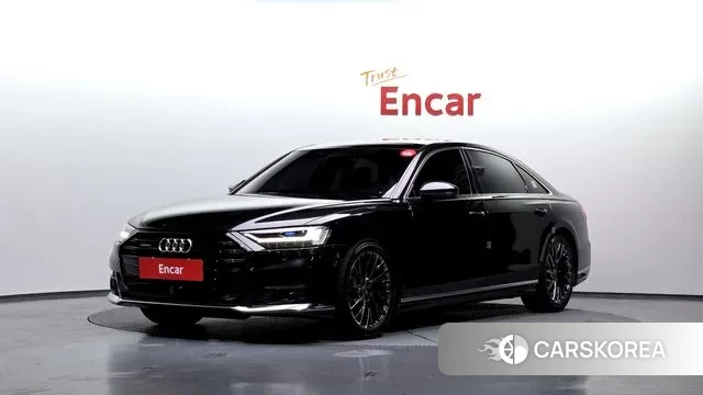 Audi A8 (D5) 2021 Черный из Кореи
