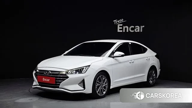 Hyundai The New Avante AD 2019 Белый из Кореи
