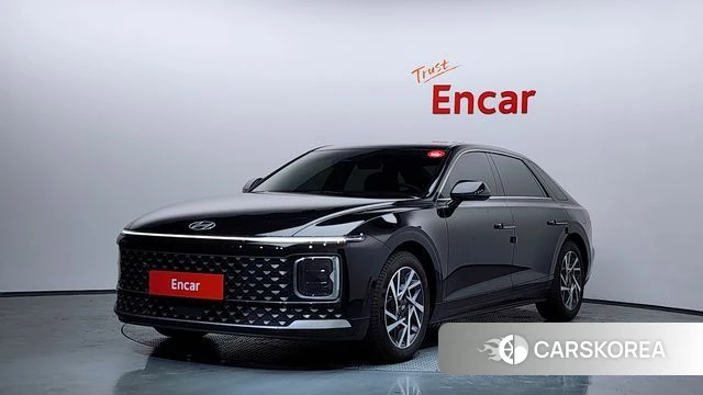 Hyundai Grandeur (GN7) 2023 Черный из Кореи