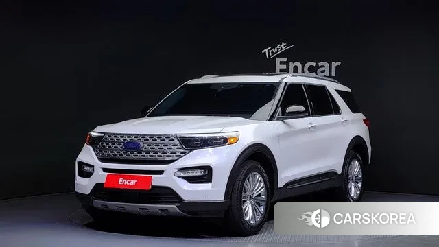Ford Explorer 6th Generation 2022 Белый из Кореи
