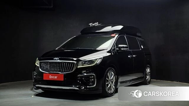 Kia The New Carnival 2019 Черный из Кореи
