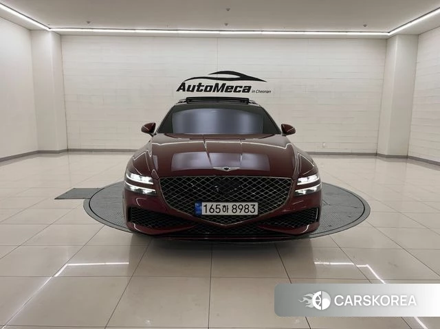 Genesis G80 (RG3) 2022 Красный из Кореи