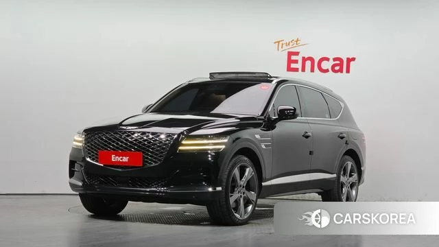 Genesis GV80 2021 Черный из Кореи