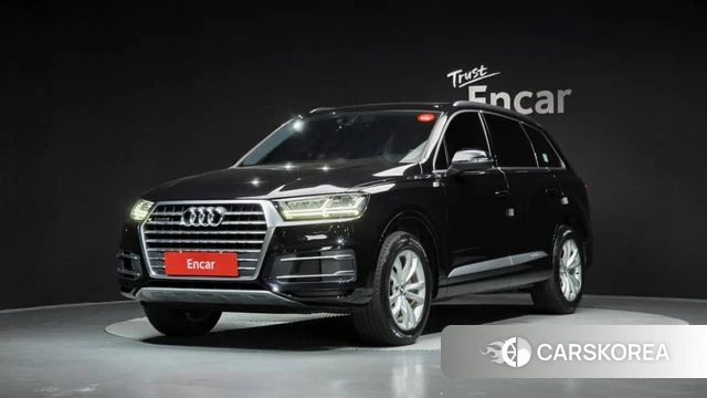 Audi Q7 (4M) 2019 Черный из Кореи