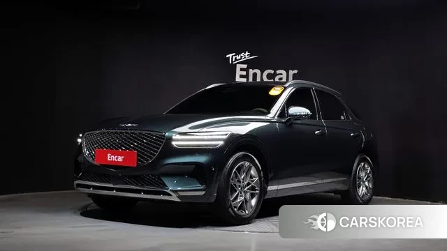 Genesis GV70 2023 Темно-зеленый из Кореи