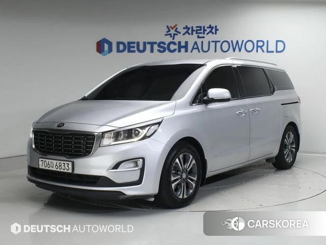Kia The New Carnival 2019 Серебряный из Кореи