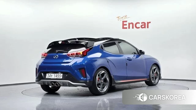 Hyundai Veloster (JS) 2018 Синий из Кореи