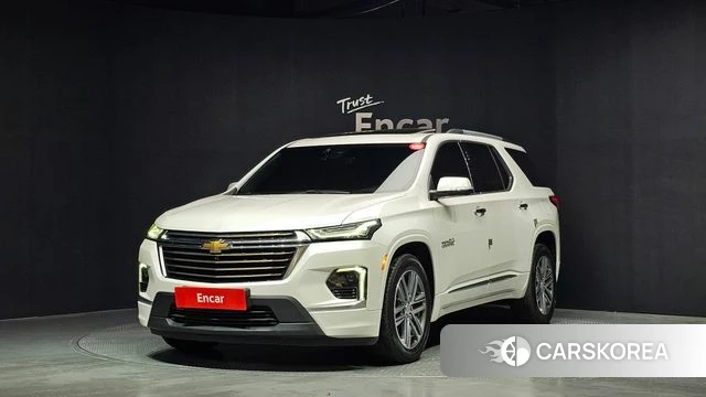 Chevrolet (GM Daewoo) Traverse 2022 Белый из Кореи