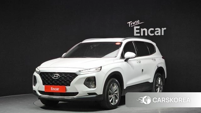 Hyundai Santa Fe TM 2018 Белый из Кореи