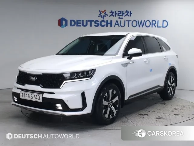 Kia Sorento 4th Generation 2021 Белый из Кореи