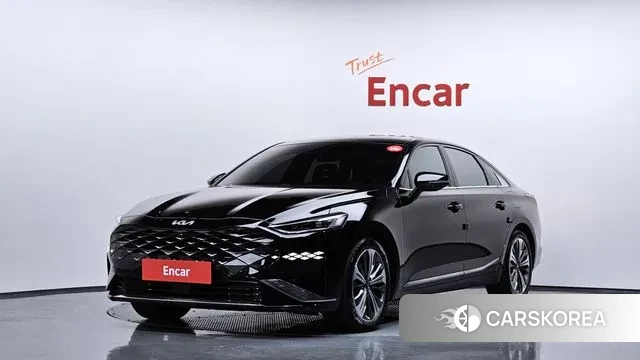 Kia K8 Hybrid 2023 Черный из Кореи