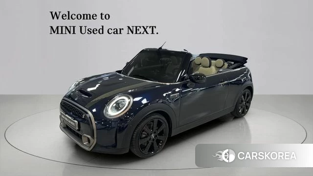 Mini Cooper S Convertible 2023 Синий из Кореи