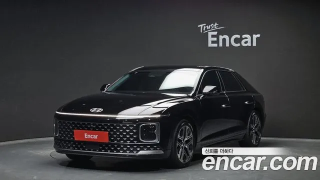 Hyundai Grandeur Hybrid (GN7) 2023 Черный из Кореи