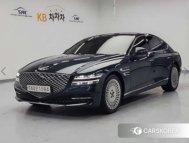 Genesis G80 (RG3) 2021 Синий из Кореи