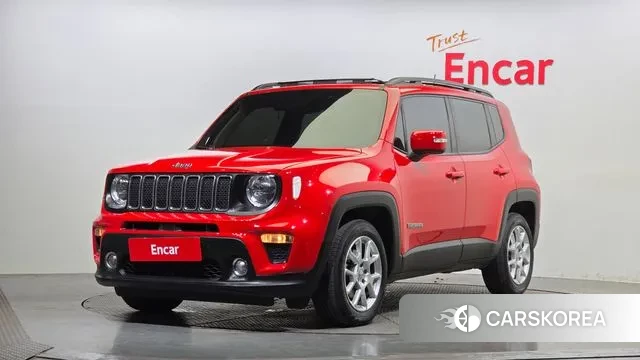 Jeep Renegade 2021 Красный из Кореи