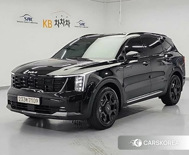 Kia The New Sorento 4th Generation 2023 Черный из Кореи