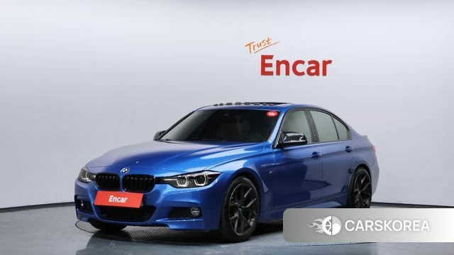 BMW 3 Series (F30) 2018 Синий из Кореи