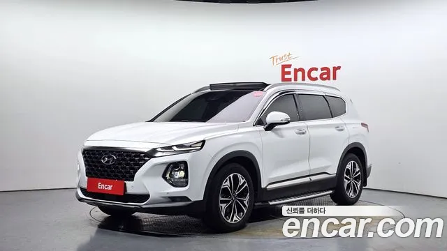 Hyundai Santa Fe TM 2018 Белый из Кореи