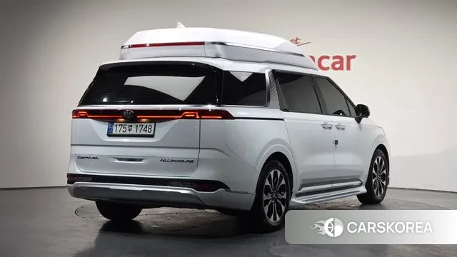 Kia Carnival 4th generation 2021 Белый из Кореи