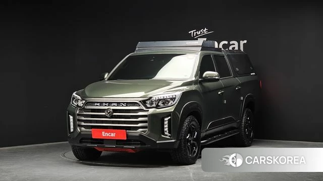 Ssangyong The New Rexton Sports Cannes 2021 Зеленый из Кореи