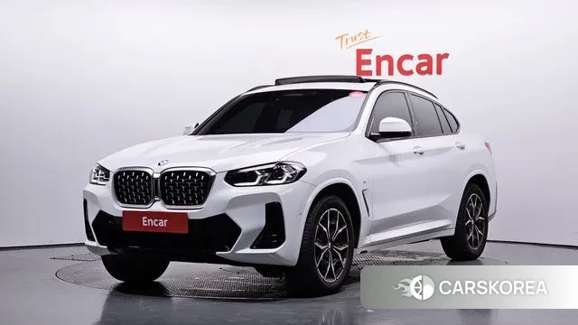 BMW X4 (G02) 2022 Белый из Кореи