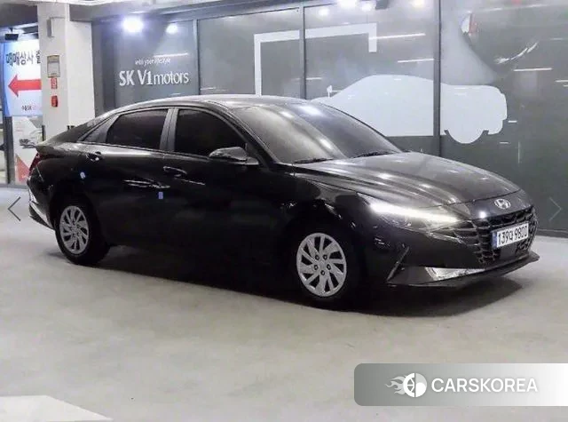 Hyundai Avante (CN7) 2021 Черный из Кореи