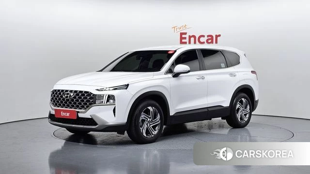 Hyundai The New Santa Fe 2023 Белый из Кореи