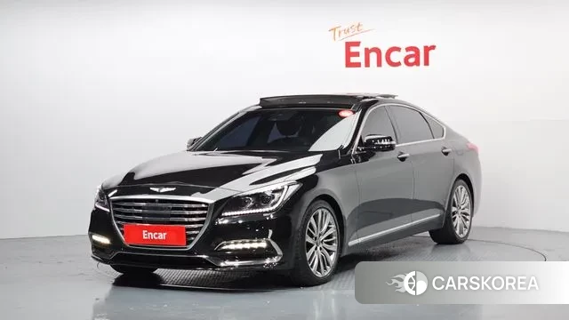 Genesis G80 2018 Черный из Кореи