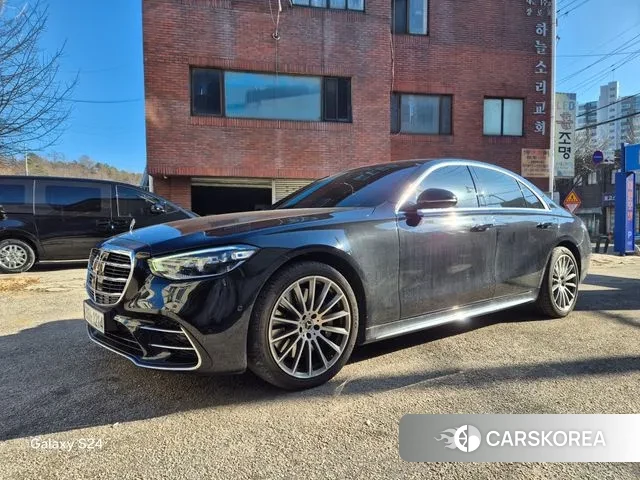 Mercedes-Benz S-Class W223 2023 Черный из Кореи
