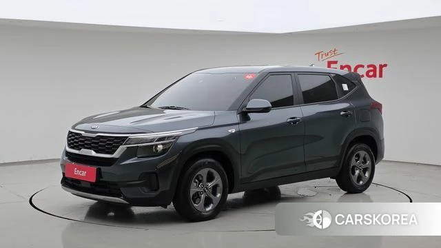 Kia Seltos 2021 Серый из Кореи