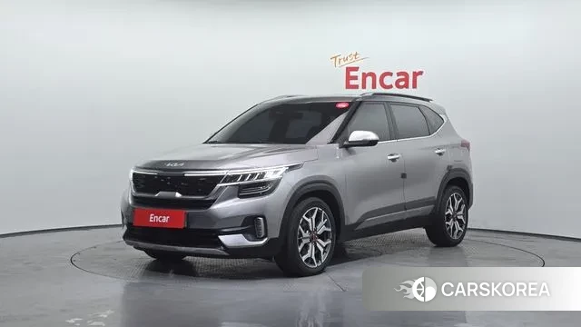 Kia Seltos 2022 Серый из Кореи