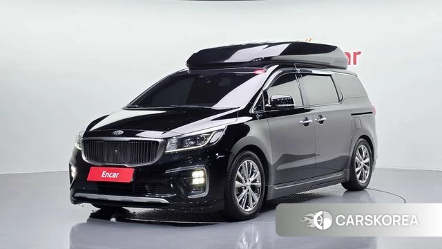 Kia The New Carnival 2019 Черный из Кореи