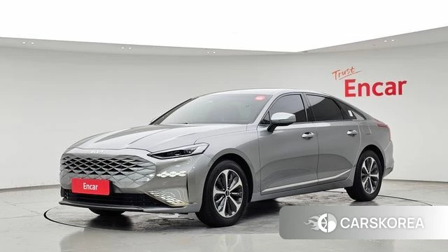 Kia K8 Hybrid 2023 Серебристо-серый из Кореи