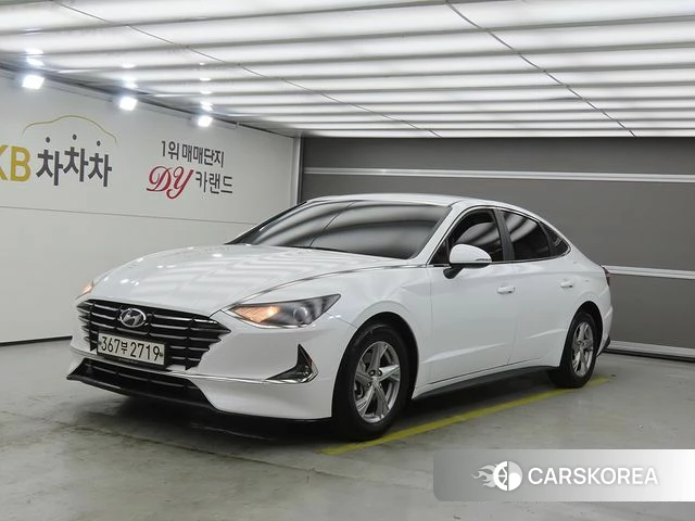 Hyundai Sonata (DN8) 2019 Белый из Кореи
